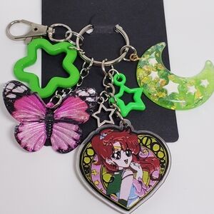 Handmade Sailor Moon Sailor Jupiter Keychain